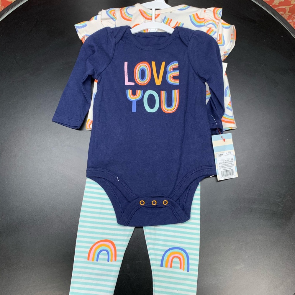 VK20- 45- NWT-  3pcs. Infant outfit